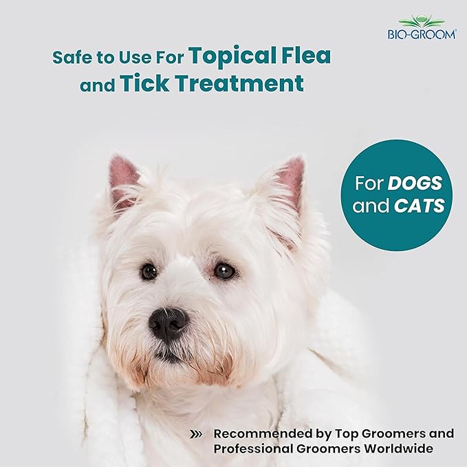 Bio-Groom Waterless Dog Shampoo -Tearless, No-Rinse, Dog Bathing Supplies, Puppy Wash, Grooming Supplies, Cruelty-Free, Made in USA, Dry Shampoo Spray - 16 fl oz 1-Pack