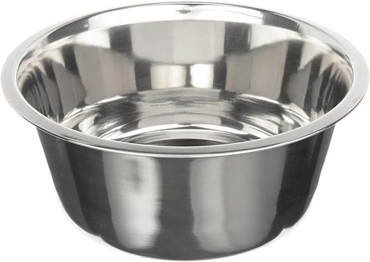 Neater Pet Brands 9 Cup (72 oz.) Stainless Steel Dog Bowls, 1 Single Neater Feeder Replacement Bowl (Large Deluxe Model), Dog Food Bowl or Water Bowls, Dishwasher Safe Metal Dish for Large Dogs