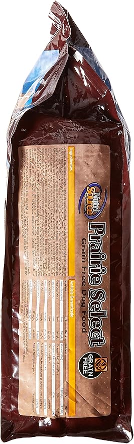 NutriSource Prairie Select Grain-Free Dog Food, Made with Quail and Duck, 5LB, Dry Dog Food
