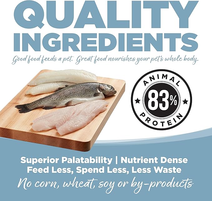 NutriSource Element Series Open Waters Dry Dog Food, Haddock, Trout and Duck, 24LB