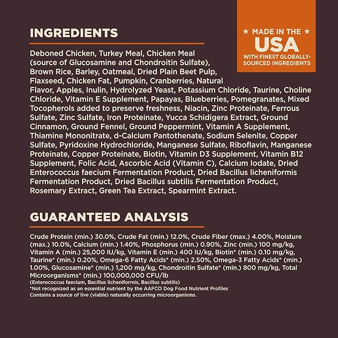 Wellness CORE Digestive Health Dry Dog Food, Large Breed, Wholesome Grains, Natural, Recipe for Dogs with Sensitive Stomachs, Chicken, (24-Pound Bag)
