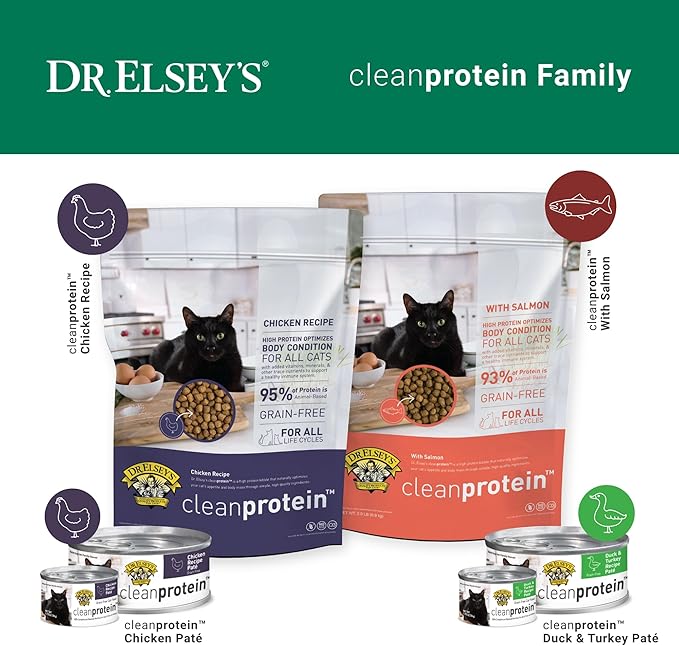 Dr. Elsey's cleanprotein Original Duck Recipe Wet Cat Food 2.75 oz