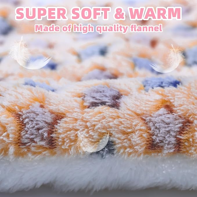 2 Pcs Guinea Pig Bed, Washable Rabbit Bunny Bed Mat Warm Small Animal Bed Pad Guinea Pig Pillow Pet Bed Mat for Chinchilla Hedgehog Ferret (13.7" x 10.6")
