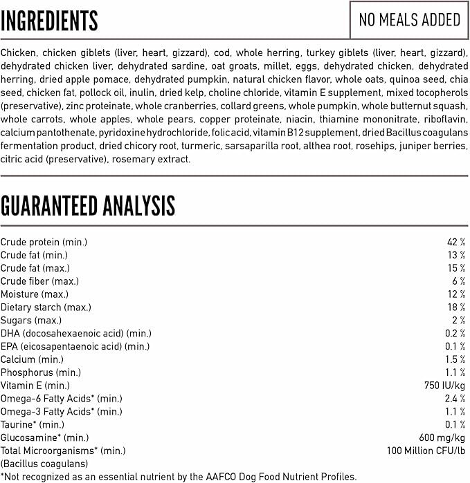 ORIJEN Amazing Grains High Protein Dry Dog Food Fit & Trim Recipe 22.5lb Bag