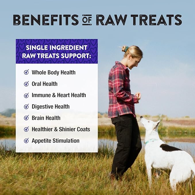 Northwest Naturals Raw Rewards Freeze-Dried Pork Heart Treats for Dogs and Cats - Bite-Sized Pieces - Healthy, 1 Ingredient, Human Grade Ingredients, All Natural, Proudly Made in USA, 3 Oz (Pack of 3)