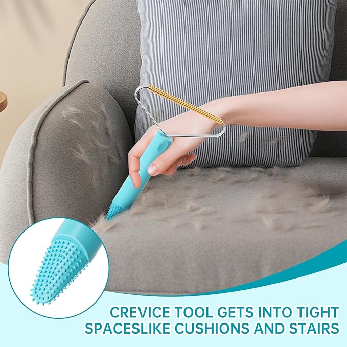 Carpet Rake,Lint Remover,Carpet Rake for Pet Hair Removal,Lint Brush,Lint Shaver for Carpets, Car Mat,Couch,Pet Bed,Furniture & Rug(3-Pack)