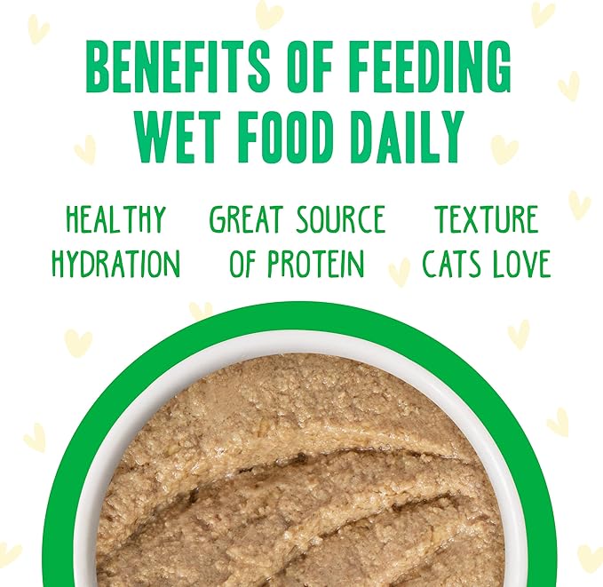 Weruva B.F.F. Play - Best Feline Friend Paté Lovers, Aw Yeah!, Chicken & Lamb Laugh Out Loud with Chicken & Lamb, 5.5oz Can (Pack of 8)