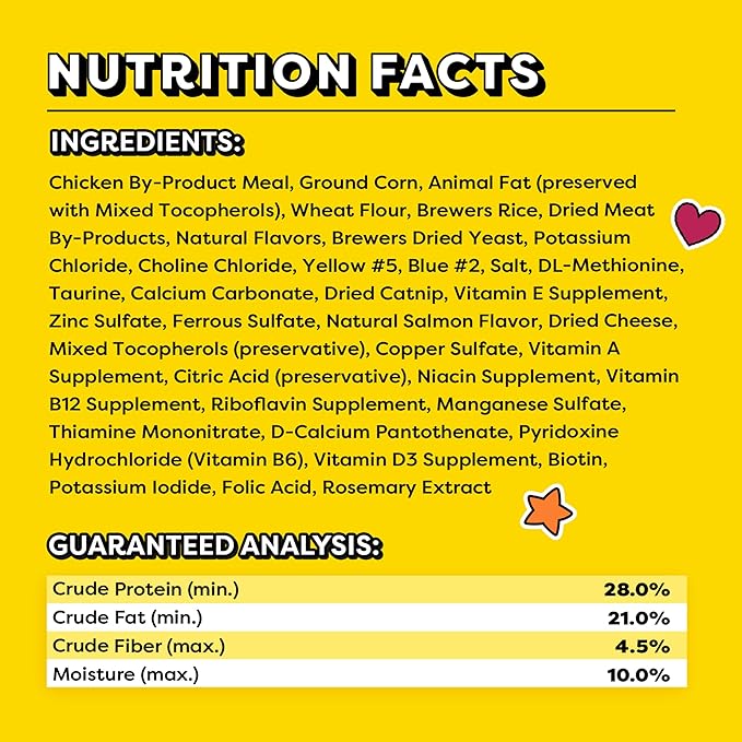 Temptations Classic Crunchy and Soft Cat Treats Blissful Catnip Flavor, 6.3 oz. Pouch (Pack of 10)