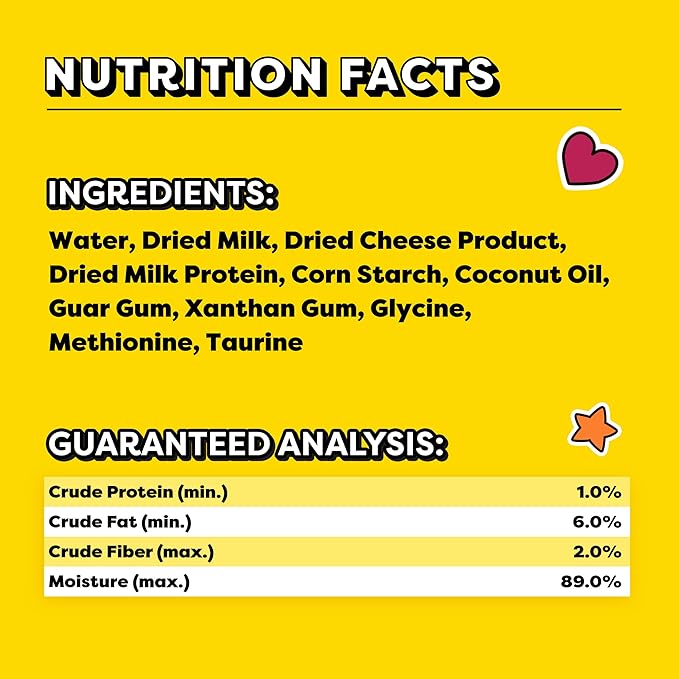 Temptations Creamy Puree Squeezable Lickable Wet Cat Treat with Cheese, 0.42 oz. Tubes, 16 Count