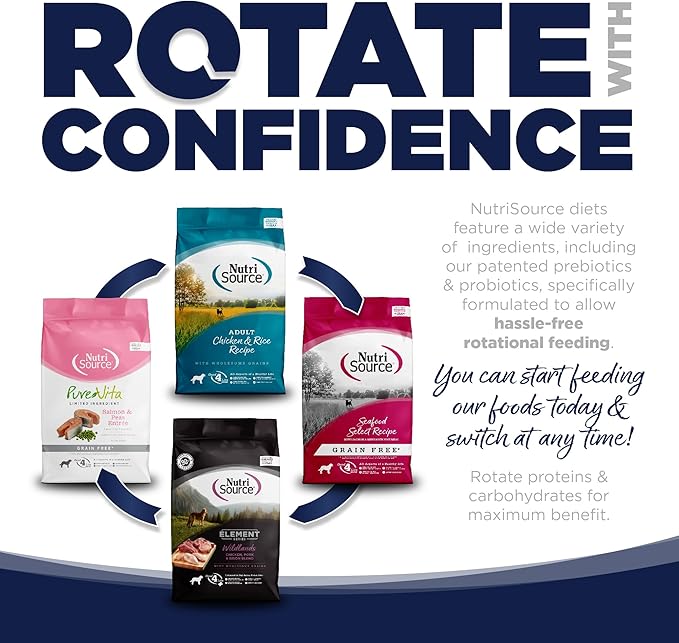 NutriSource Woodland Select Grain Free Dry Dog Food, Boar, Turkey and Menhaden Fish Meal, 12LB