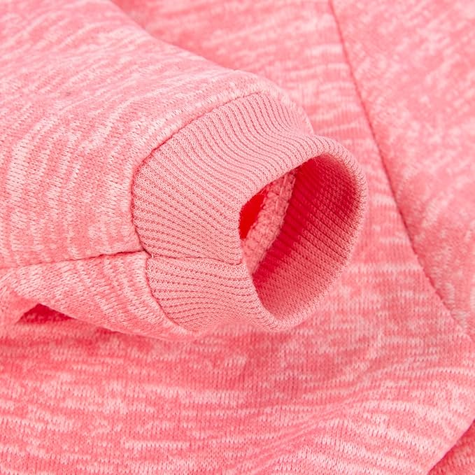 3 Pack Dog Sweater, Dog Sweaters for Small Dogs, Warm Soft Pet Clothes for Puppy, Medium Large Cat, Dogs Girl or Boy, Dog Shirt for Winter Christmas (Pink+Purple+HotPink, Small)