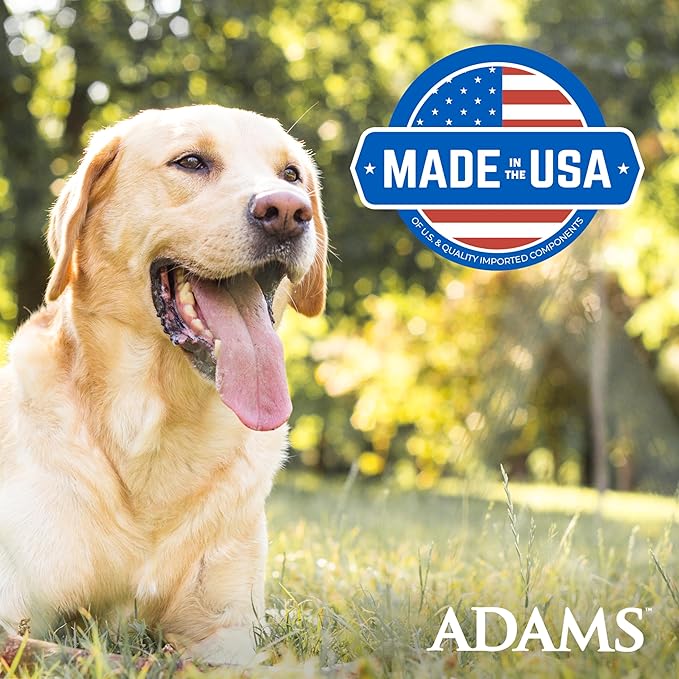 ADAMS Plus Flea & Tick Shampoo with Precor IGR for Cats, Kittens, Dogs & Puppies Over 12 Weeks Of Age, Sensitive Skin Flea Treatment, Kills Adult Fleas, Flea Eggs, Ticks, and Lice, 6 Ounces