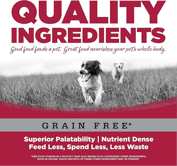 NutriSource Seafood Select Grain-Free Dog Food, Made with Salmon and Menhaden Fish Meal, 30LB, Dry Dog Food