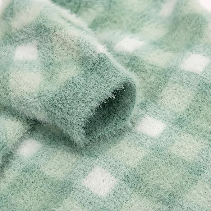 Dog Sweater, 2-3 Pack Warm Soft Pet Clothes for Puppy, Medium Large Cat, Girl or Boy, Shirt for Winter Christmas (Green, Medium)