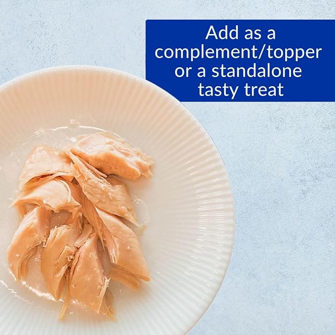 INABA Natural, Premium Hand-Cut Grilled Chicken Fillet Cat Treats/Topper/Complement with Vitamin E and Green Tea Extract, 0.9 Ounces Each, Pack of 6, Chicken Broth