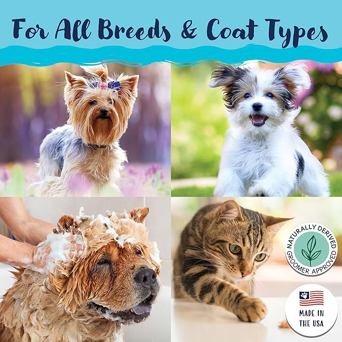 Bobbi Panter Dog Shampoo - Made in USA - All Natural Formula for Heavy Duty Deodorizing & Degreasing - Concentrated 25:1 for Professional Groomers - Fresh Clean Scent, 13 Oz (Case of 12)