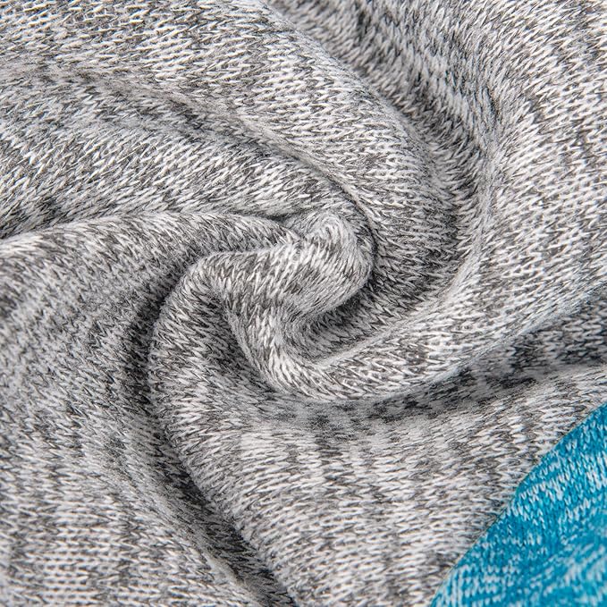 Dog Sweater, Dog Sweaters for Small Dogs, 2, 3 Pack Warm Soft Pet Clothes for Puppy, Medium Large Cat, Dogs Girl or Boy, Dog Shirt for Winter Christmas (Hoodie Grey,Navy+Grey,Blue, Large)