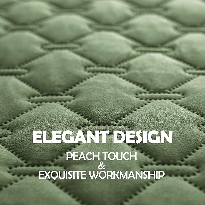 gogobunny 100% Double Sided Waterproof Dog Blanket Soft Pet Bed Cover Reversible Protect Furniture Couch Sofa Car for Puppy Cat Kids (Dark Green/Light Green, 30x80 Inch (Pack of 1))