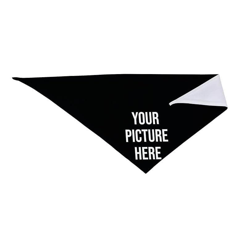 Custom Dog Bandana Bulk Personalized Dog Bandana Your Own Logo Text Custom Pet Scarf