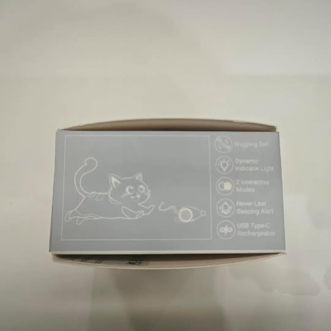 Cheerble Interactive Cat Toys for Indoor Cats, Automatic Moving Kitten Toys, Wicked Mouse Neo Cat Toy with Tail & Lights, Pet Cat Supplies, Rechargeable Cat Toys for Bored Indoor Adult Cats,Blue