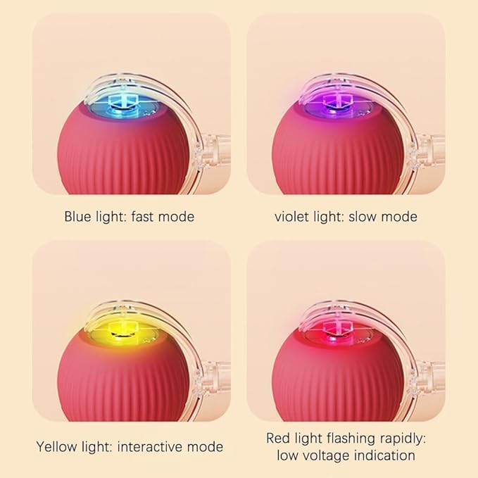 Interactive Cat Toy,Electric Dog BallToy,Cat Toys for Indoor Cats,Chewie Viral Dog Ball,Adjustable Sports Rolling Toy,Electric Rolling Ball Christmas Birthday Gift for Pets.(Green)