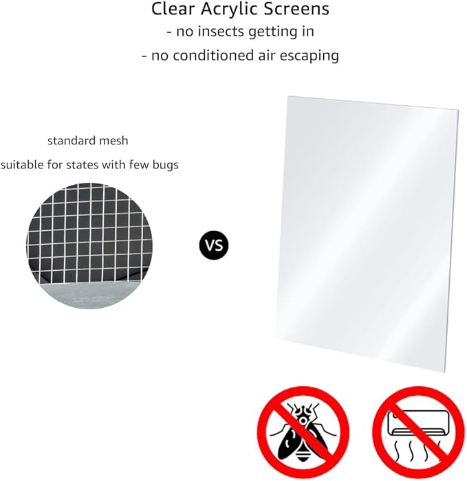 beeNbkks Prevent Conditioned Air Loss, 2 Tiers Bug Proof Cat Catio, Window Cat House with Clear Acrylic, Outdoor Enclosure for Indoor Pets, Expandable Wooden Perch, Safe Comfortable Haven for Pets