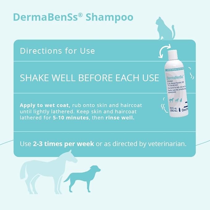 Shampoo for Dogs, Cats and Horses, 12 Ounce