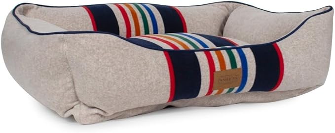Pendleton Pet National Park Kuddler Dog Bed (Yellowstone, 30" w x 24" d x 9”h)