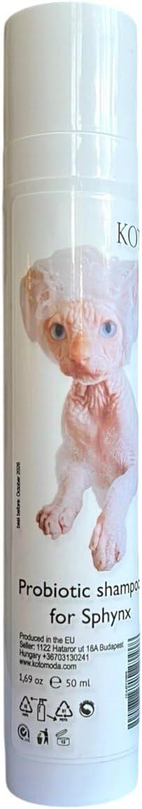 Probiotic Shampoo for Sphynx Cats 50 ml