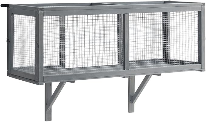 beeNbkks Outdoor Cat Tunnel, Extendable Passage Connect Home to Outdoor Cat Catio Enclosure House, 45’’ Safe Tunnel Walkway for Indoor Kittens, Wooden Pet Tube for Window Deck Patio Balcony Garden