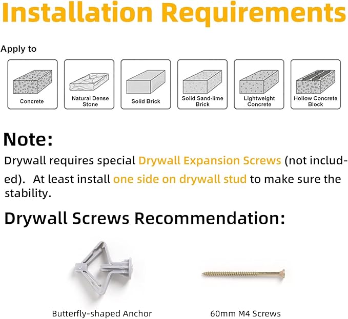 FUKUMARU Floating Wall Shelf with Cat Faux Lamb Mat, 0.79 Inch Thick Solid Rubber Wood Hanging Shelves, 15.7 x 10 Inch (Walnut Shelf with Kitten Memory Foam Pad)