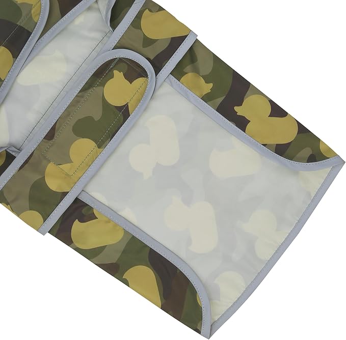 Dog Raincoat Hooded,Waterproof Rain Coat for Dogs with Adjustable Belly Strap,Reflective Strips, Lightweight Slicker Poncho Rain Jacket for Small Medium Large Dogs