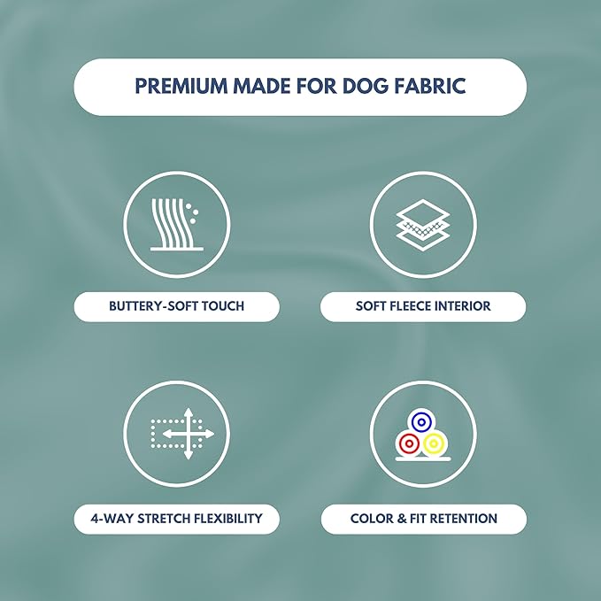 Spark Paws Dog Hoodie – Premium Dog Sweater for Small, Medium, and Large Dogs | Warm Outfits for French Bulldogs, Pitbull, Puppy, Winter Jacket Alternative - Teal - 3XL