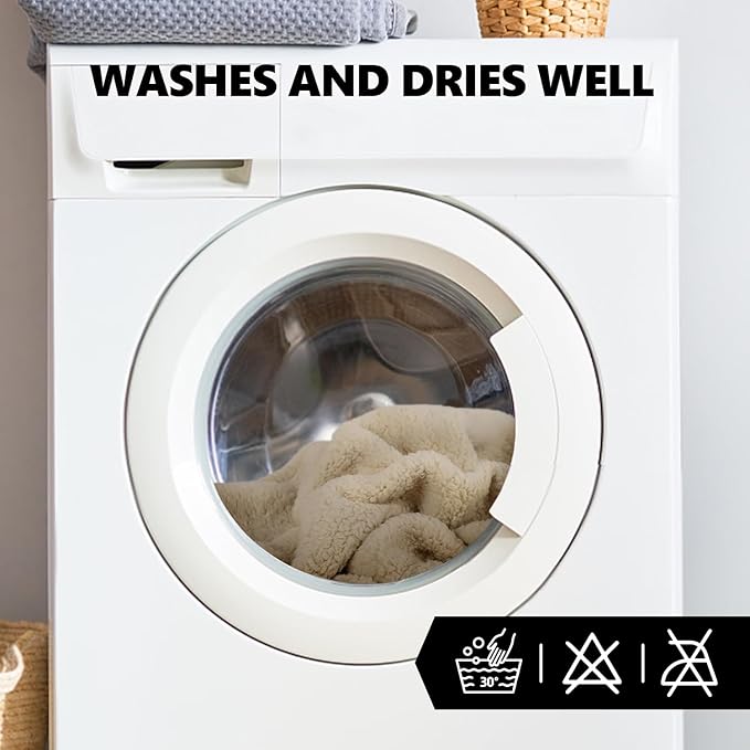 furrybaby 2-in-1 Puppy Blankets for Small Dogs - Premium Super Soft Sherpa & Fleece Dog & Cat Bed Blankets - Washable & Portable - Beige (24"x32")