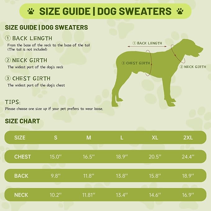 Small Dog Thermal Pullover Sweater, Classic Turtleneck Cable Knitwear Dog Clothes for Cold Weather Warm Pet Clothes for Chihuahua, Bulldog, Dachshund, Pug Yellow XX-Large