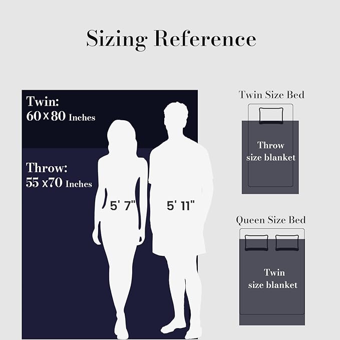 Amélie Home Faux Fur Throw Blanket for Couch, Cozy Fuzzy Fluffy Fur Luxurious Soft Striped Plush Gift Blankets for Family Sofa Chair Bedroom, 55"x70", Navy Blue