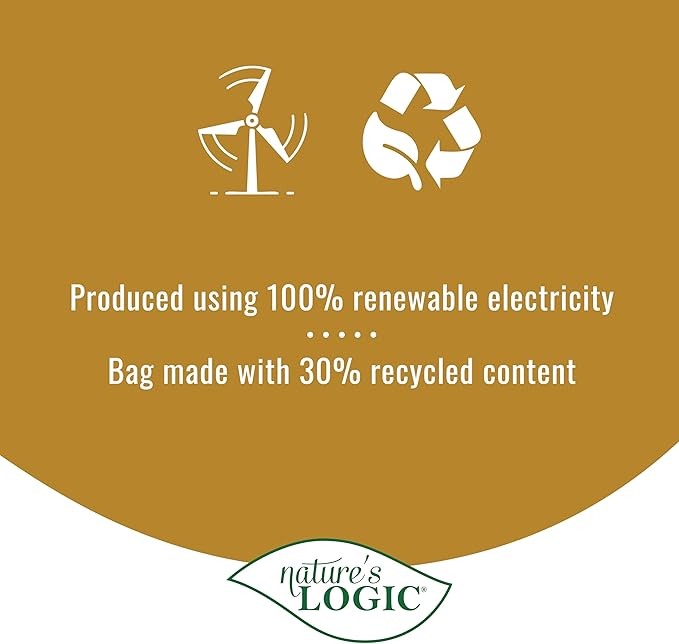 Nature's Logic Grain-Free Dry Dog Food - All-Natural, High Protein, No Synthetic Vitamins/Minerals - Gluten Free - Supports Healthy Digestion - All Breeds & Ages - Chicken Meal Feast, 25lbs