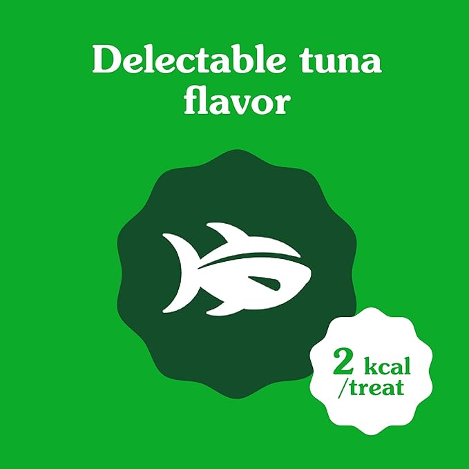 Greenies Feline Smartbites Healthy Indoor Natural Treats for Cats, Tuna Flavor, 4.6 oz. Pouch