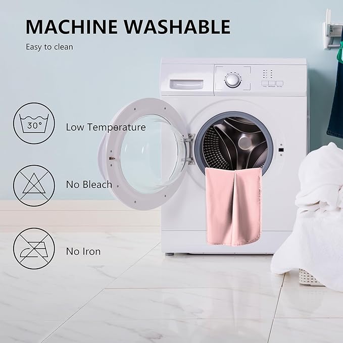 Waterproof Blanket for Bed Protection, Washable Dog Blankets for Couch, Soft Reversible Pet Throw Furniture Protector Cover for Sofa-82"x108",Pink+Cream