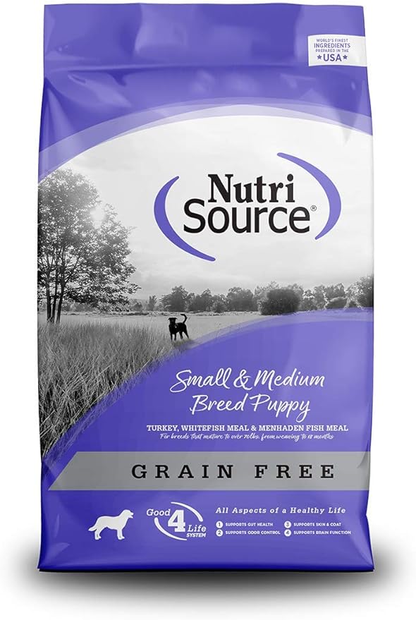 Nutrisource Grain Free ( Turkey ) Small Medium Puppy 5Lb