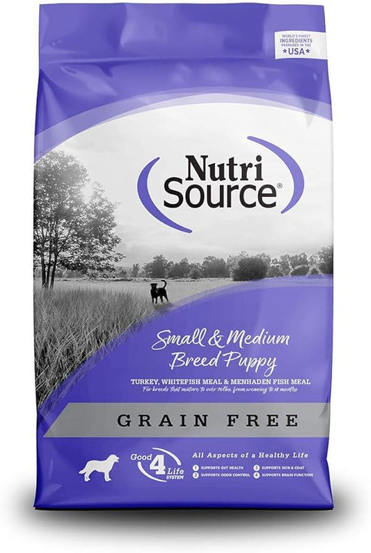 Nutrisource Grain Free ( Turkey ) Small Medium Puppy 5Lb