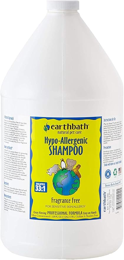 earthbath Hypo Allergenic Shampoo (128 oz.)