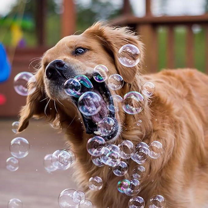 Puppy Love Bubbles, Peanut Butter Scented Bubbles 4oz. Bottle-2 Pack in Peanut Butter Flavor for Dogs