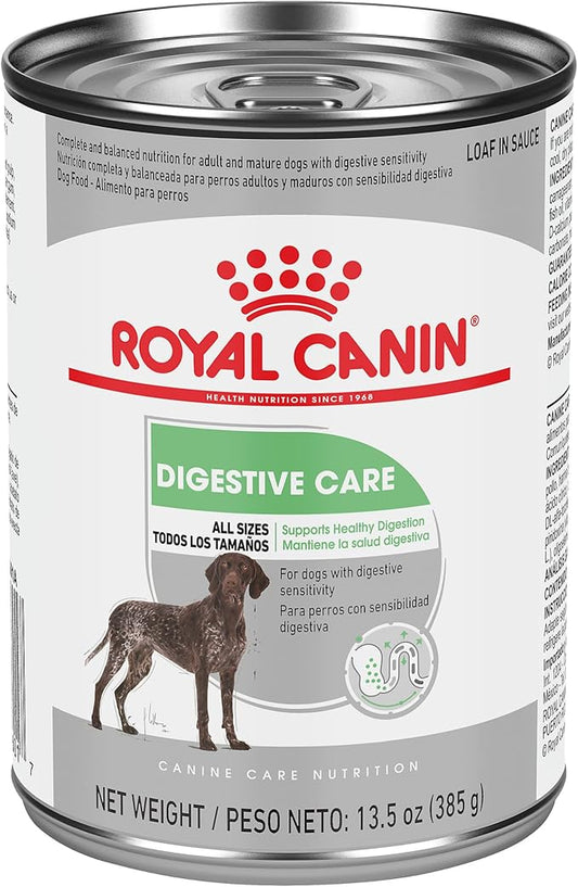 Royal Canin Canine Care Nutrition Digestive Care Adult Loaf in Sauce Dog Food, 13.5 oz (Pack of 12)