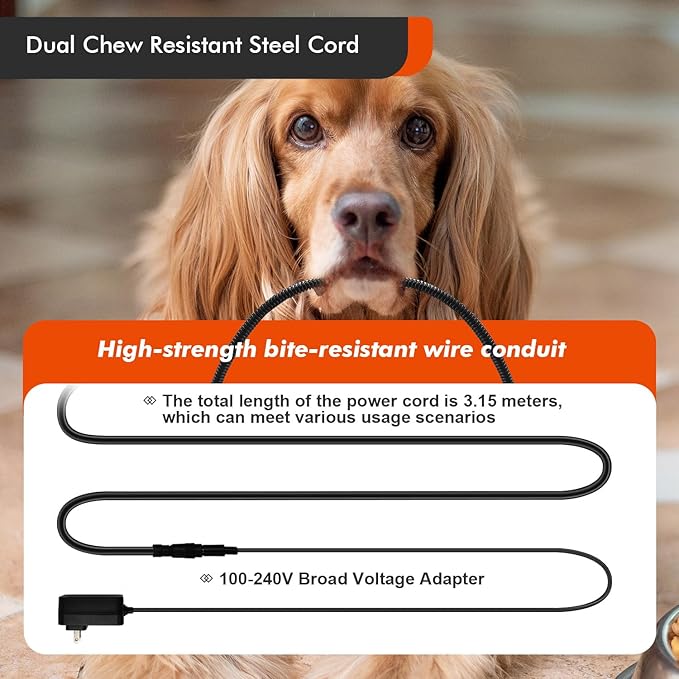 Heated Dog Bed,Heating pad Orthopedic Dog Bed with Memory Foam, Heated Pet Bed & Removable Waterproof Cover for Medium, Large, Jumbo Dogs/L