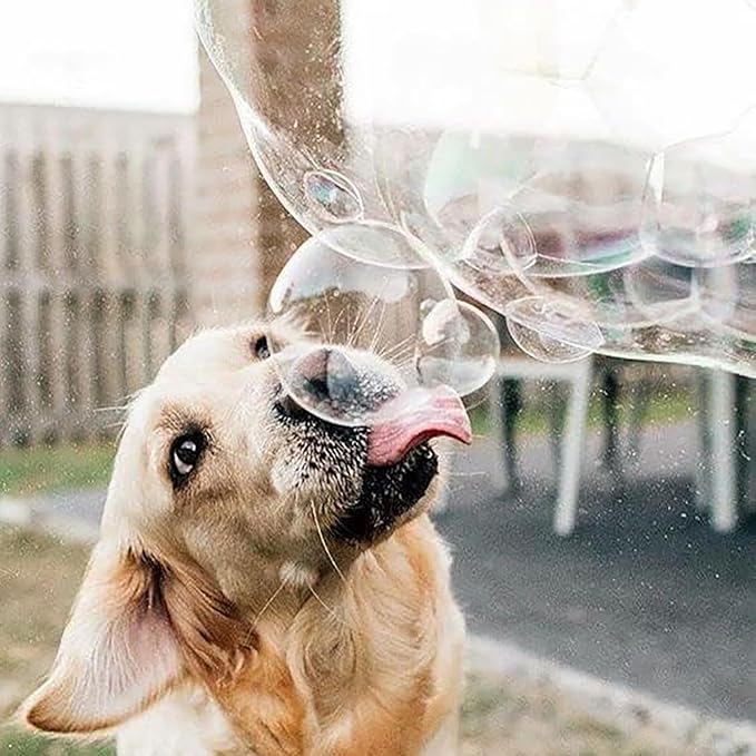 Puppy Love Bubbles, Peanut Butter Scented Bubbles 4oz. Bottle-2 Pack in Peanut Butter Flavor for Dogs