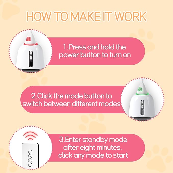 Cat Toys Interactive for Indoor, Cats Toy Hanging Door Electric for Bored, Feather Toy Kitten Rechargeable Door Hanging Automatic String with 4pcs Feather Toys, White