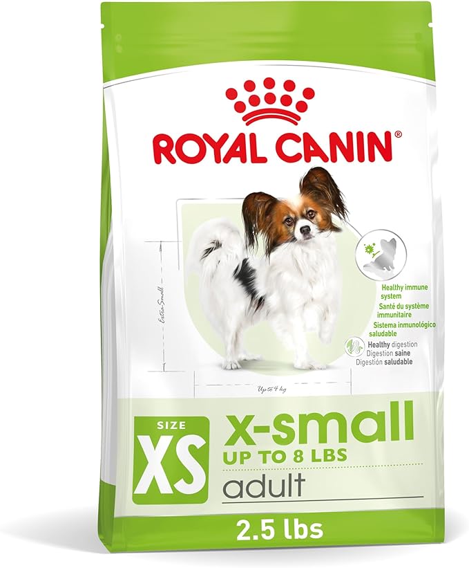 Royal Canin Size Health Nutrition X-Small 7+ Adult Dry Dog Food, 2.5 lb Bag
