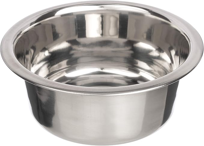 Neater Pet Brands 2.2 Cup (18 oz.) Stainless Steel Dog Bowls, 1 Single Neater Feeder Replacement Bowl (Small Deluxe Model), Dog Food Bowl or Water Bowls, Dishwasher Safe Metal Dish for Cats/Small Dogs