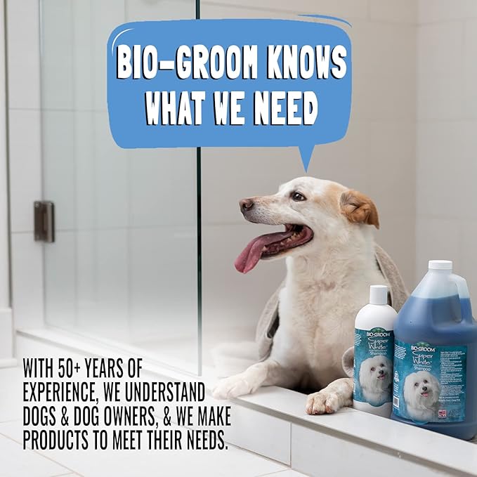 Bio-Groom Oatmeal Dog Shampoo - for Allergies and Itching, Cruelty-Free, Dog Bathing Supplies, Puppy Shampoo for Sensitive Skin, Made in USA, Anti-Itch Dog Products - 32 fl oz 1-Pack